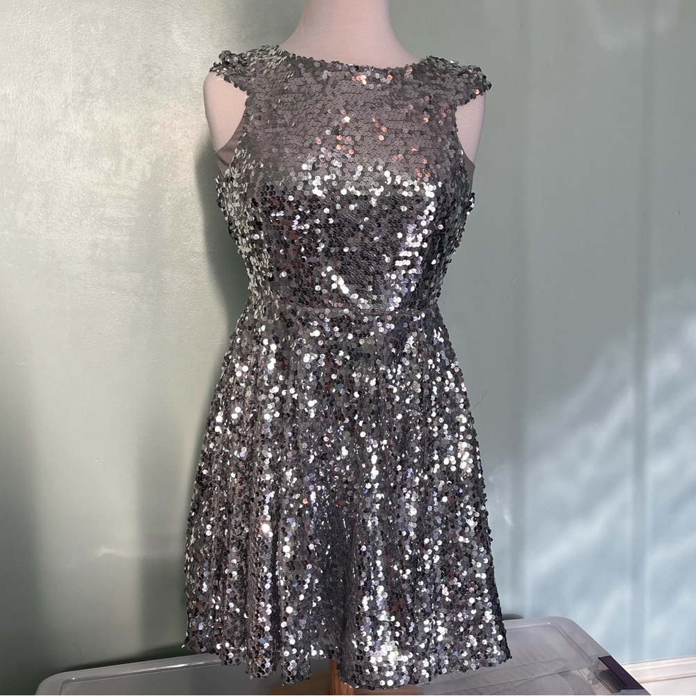 Trixxi sequin mini dress